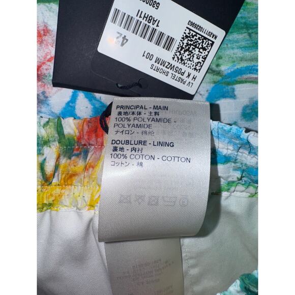Louis Vuitton LV Pastel Monogram Logo Multicolor Watercolor Shorts 42 1A8H1I - Picture 13 of 14
